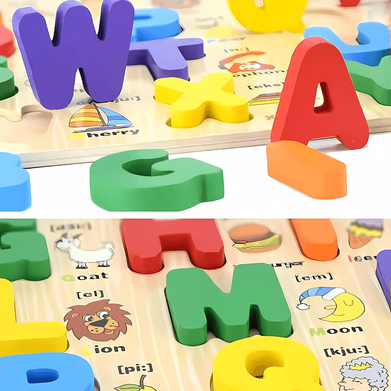 Alphabet Puzzle Board 2