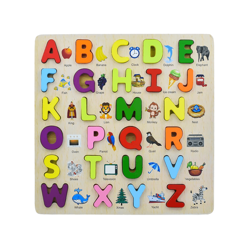Alphabet Puzzle Board 4