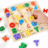 Alphabet Puzzle Board 6