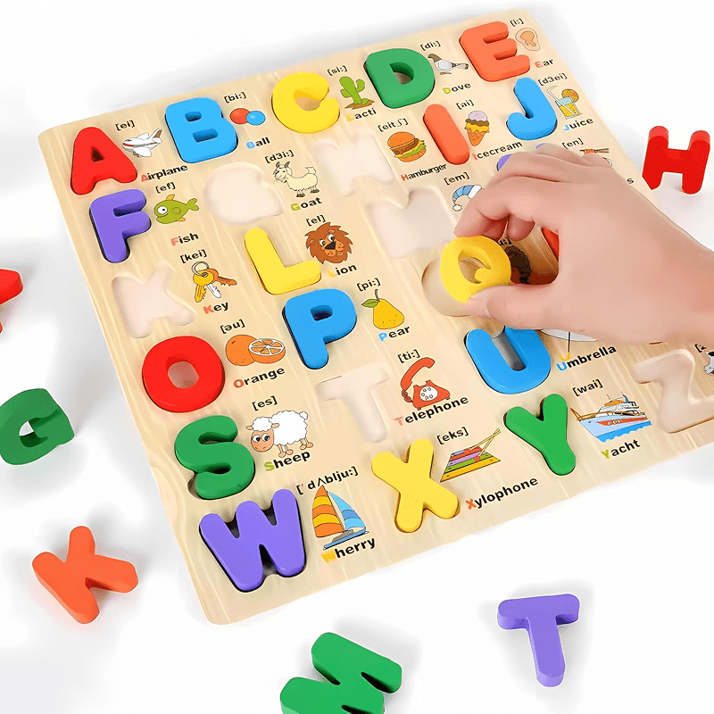 Alphabet Puzzle Board 6