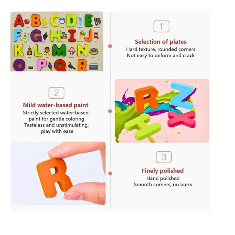 Alphabet Puzzle Board 7