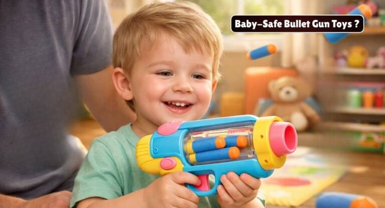 Baby-Safe Bullet Gun Toys - Smart Thinker Toys