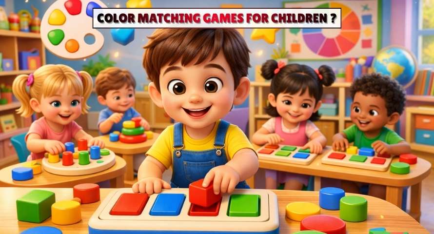 Color Matching Games for Children? - Smart Thinker Toys