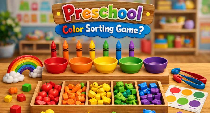 Preschool Color Sorting Game? - Smart Thinker Toys